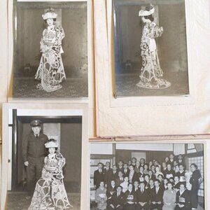 Vintage Japanese Wedding Photographs with American Military groom